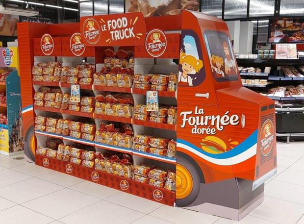 FABRICATION DE LA PLV FOODTRUCK