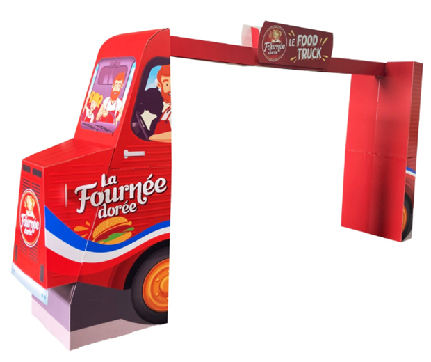 FABRICATION DE LA PLV FOODTRUCK
