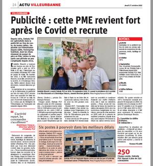 Le Progrès parle de nous !