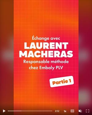 FABRICATION D'UNE PLV